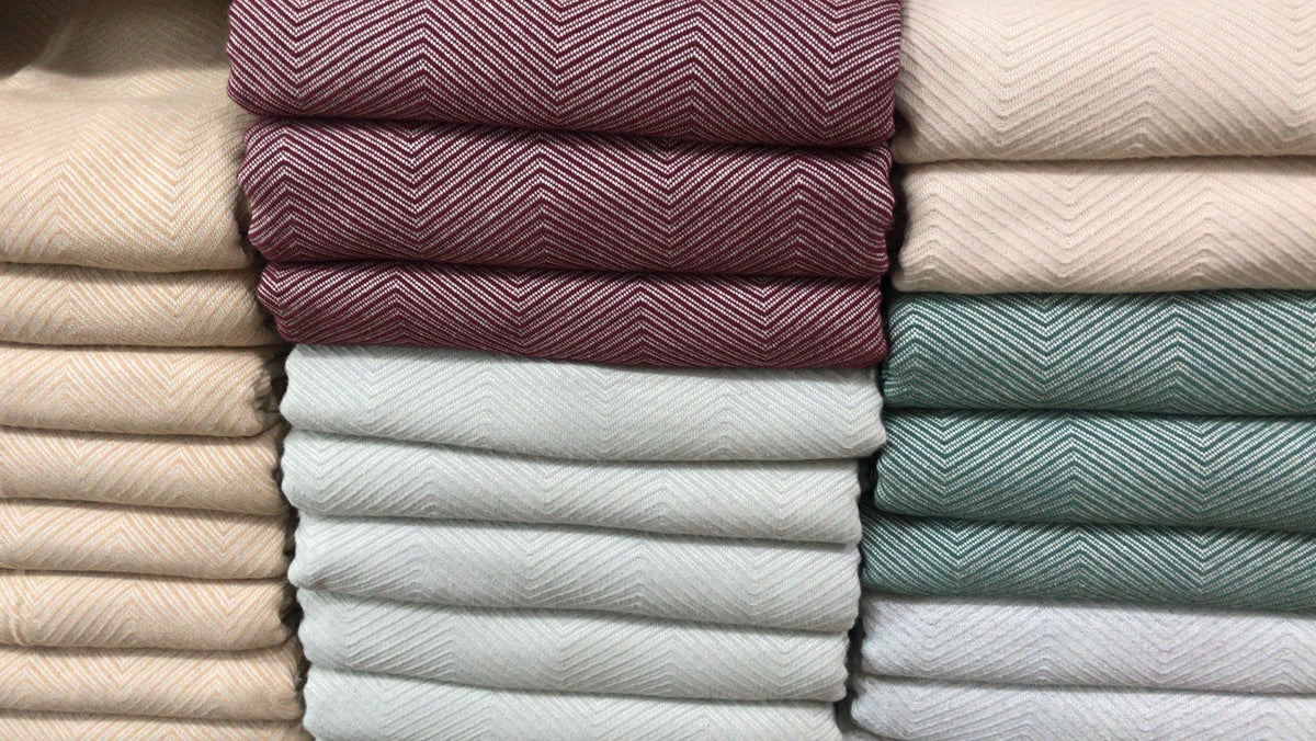 Plaid Ayvalik en coton tissé – Douceur naturelle