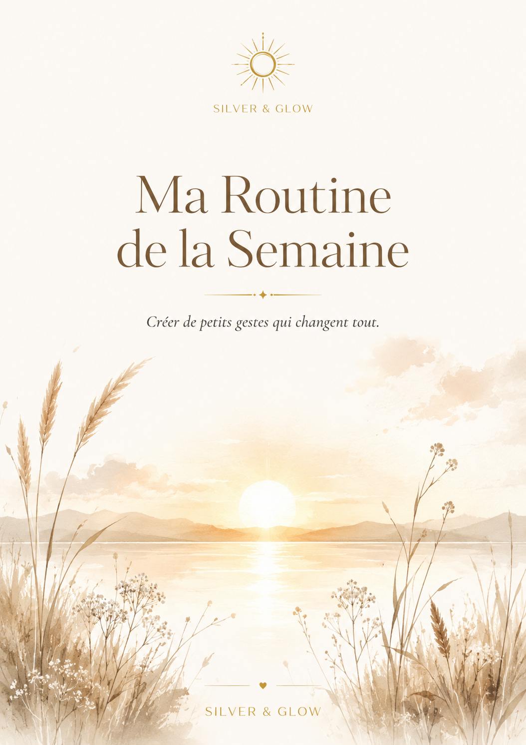 Ma Routine de la Semaine