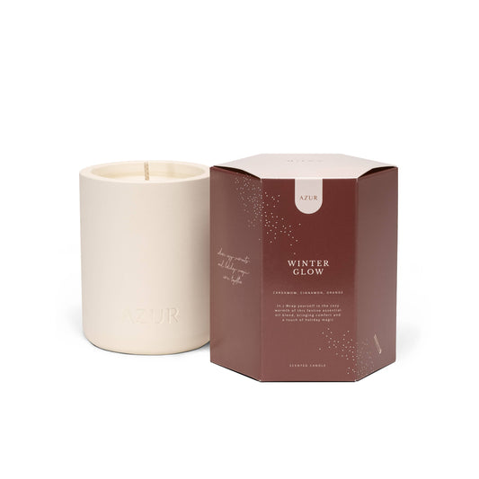 Bougie Lueur d’hiver – Édition de Noël