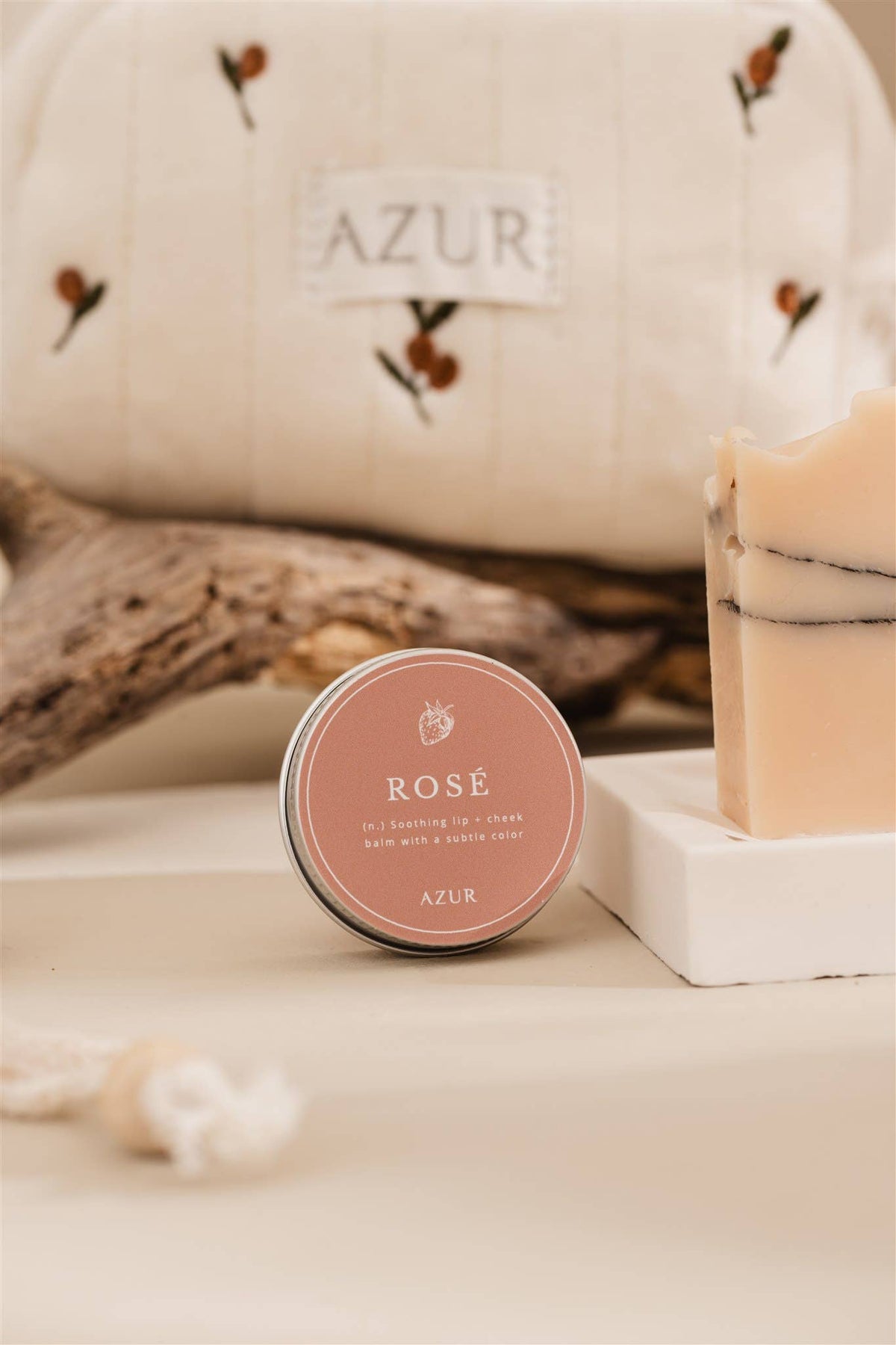 Baume ROSÉ – Lèvres & joues