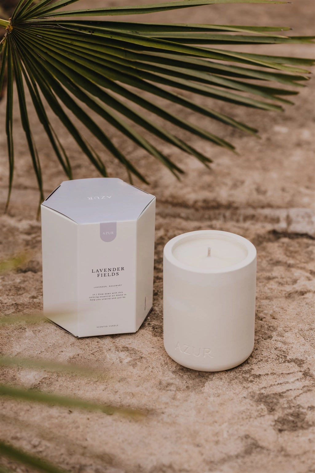 Bougie parfumée Silver & Glow – 5 senteurs